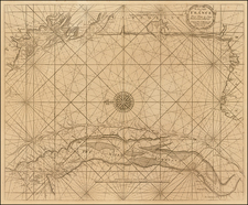 France and Spain Map By Mount & Page