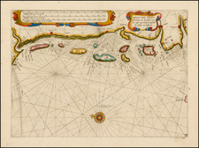 Denmark and Germany Map By Willem Janszoon Blaeu