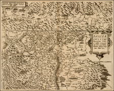 Switzerland Map By Gerard de Jode