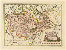 Poland Map By Franz Johann Joseph von Reilly