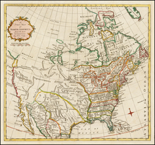 North America Map By John Lodge