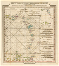 Caribbean Map By William Faden
