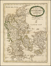 Denmark Map By Pazzini Carli