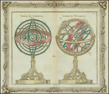 Celestial Maps Map By Louis Brion de la Tour