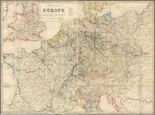 Europe Map By James Wyld