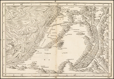 Holy Land Map By Jacob Ziegler