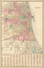 Midwest Map By Samuel Augustus Mitchell Jr.