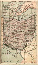 Midwest Map By The Bradstreet Company