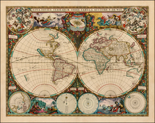 World and World Map By Frederick De Wit