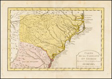 South and Southeast Map By A. Krevelt