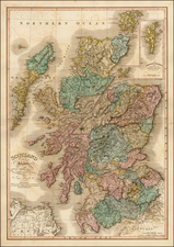 Scotland Map By William Faden