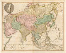 Asia and Asia Map By William Faden