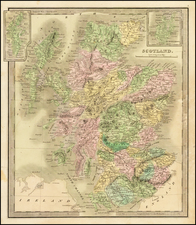 Scotland Map By Jeremiah Greenleaf