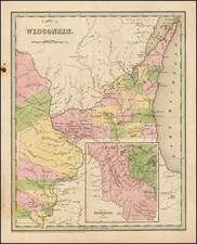 Midwest and Plains Map By Thomas Gamaliel Bradford