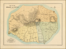 Caribbean Map By John Alexander Burke Iles