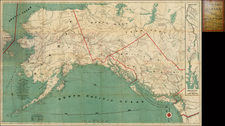 California, Canada and Western Canada Map By J.J. Millroy