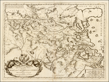 China Map By Vincenzo Maria Coronelli