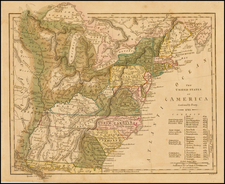 United States and Southeast Map By Robert Wilkinson