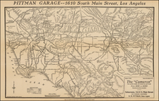 California Map By George H.  Rock