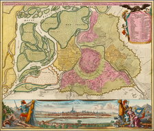 Austria Map By Johann Baptist Homann