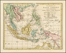 China, Southeast Asia and Philippines Map By Robert Wilkinson