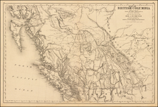 Alaska and Canada Map By Joseph William Trutch