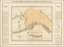 Alaska and Canada Map By Jean Alexandre Buchon