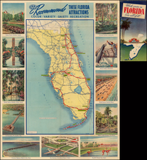 Florida Map By American Automobile Association