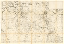 Southwest, Arizona, New Mexico and Utah Map By United States Department of the Interior