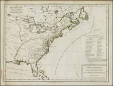 United States Map By Pierre Antoine Tardieu