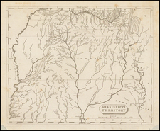 South and Alabama Map By Aaron Arrowsmith  &  Lewis