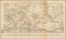 Plains and Rocky Mountains Map By Henry B. Carrington