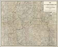 Yosemite Map By U.S. Government