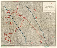 Yosemite Map By U.S. Government