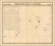 Australia & Oceania, Oceania and Other Pacific Islands Map By Philippe Marie Vandermaelen