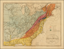 United States Map By John Melish