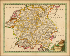 Germany Map By Thomas Jefferys