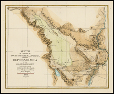 Southwest and California Map By Eric Berglund