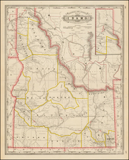  Map By George F. Cram