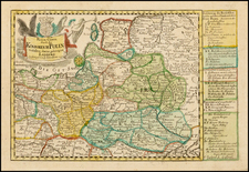 Poland Map By Johann George Schreiber