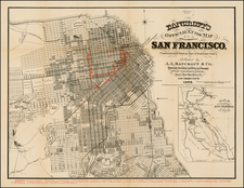 California Map By A.L. Bancroft & Co.