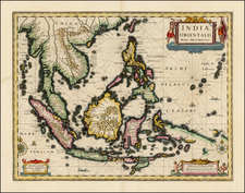 Southeast Asia, Philippines and Australia Map By Jan Jansson