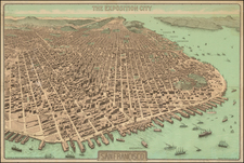 California Map By North American Press Assn.