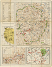 Yosemite Map By United States Department of the Interior