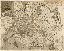 Mid-Atlantic, South and Southeast Map By John Smith