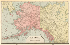 Alaska Map By George F. Cram