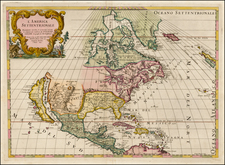 North America Map By Giacomo Giovanni Rossi