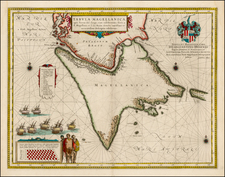 South America Map By Willem Janszoon Blaeu