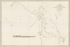 California and San Francisco & Bay Area Map By Cadwalader Ringgold