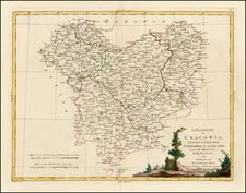 Poland Map By Antonio Zatta